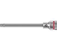 Wera 8740 B HF Douille-embout Zyklop pour vis à six pans creux, à emmanchement 3/8" avec fonction de retenue, 6 x 107 mm Quantité:1