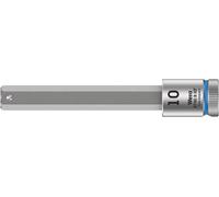 Wera Douille-embout Zyklop 8740 B HF 3/8" avec retenue 10 x 100 mm Bleu pétrole