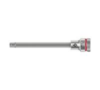 Wera 8740 B HF Douille-embout Zyklop pour vis à six pans creux, à emmanchement 3/8" avec fonction de retenue, 6 x 107 mm Quantité:1
