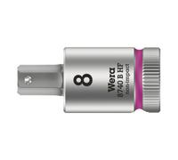 Wera 8740 B HF Douille-embout Zyklop pour vis à six pans creux, à emmanchement 3/8" avec fonction de retenue, 8 x 38.5 mm Quantité:1