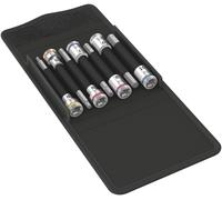 Wera Jeu de douille-embouts Zyklop 8740 B HF 1 – fonction de retenue, attachement 3/8" 7 pièces