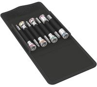 Wera 8740B HF Imperial 1cyclop,3 Jeu de douilles à embout, support pour vis à six pans creux