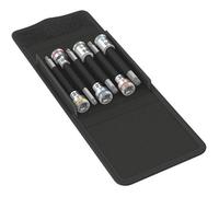 Wera Jeu de douille-embouts Zyklop 8767 B TX HF 3/8" fonction de retenue 6 pièces