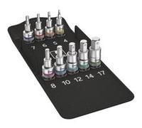 Wera 8740 C HF 05004201001 6 pans intérieurs Jeu de douilles-embouts 9 pièces 1/2 (12.5 mm) G
