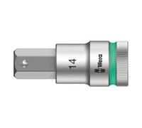 Wera 8740 C HF Douille à embout Zyklop à emmanchement 1/2" avec fonction de retenue, 14 x 60 mm Quantité:1