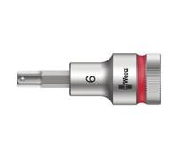 Wera 8740 C HF Douille à embout Zyklop à emmanchement 1/2" avec fonction de retenue, 6 x 60 mm Quantité:1