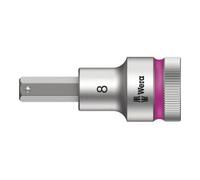 Wera 8740 C HF Douille à embout Zyklop à emmanchement 1/2" avec fonction de retenue, 8 x 60 mm Quantité:1