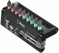 Wera 8751/67-9/IDC Impaktor Bit-Check 05057682001 Jeu d'embouts/Porte-embouts à aimant annulaire 10 pièces Noir