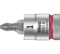 Wera Douille-embout Phillips 8751 A 05003350001 PH 1 1/4" (6,3 mm)