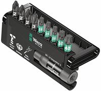 Wera 8755/67-9/IDC Impaktor Bit-Check 05057683001 Jeu d'embouts/Porte-embouts 10 pièces Noir