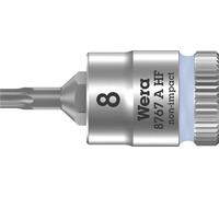 Wera 8767 A 05003360001 6 pans intérieurs (TX) Douille-embout T 8 1/4\ (6.3 mm)