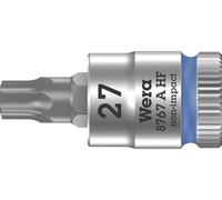 Wera 8767 A HF TX Douille-embout TX HF Zyklop à emmanchement 1/4" avec fonction de retenue, TX 27 x 28 mm Quantité:1