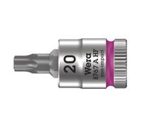 Wera 8767 A HF TX Douille-embout TX HF Zyklop à emmanchement 1/4" avec fonction de retenue, TX 20 x 28 mm Quantité:1