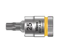 Wera 8767 A HF TX Douille-embout TX HF Zyklop à emmanchement 1/4" avec fonction de retenue, TX 25 x 28 mm Quantité:1