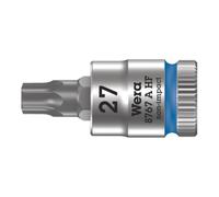 Wera Douille-embout Zyklop TX 8767 A HF – 1/4" TX 27 x 28 mm, fonction de retenue