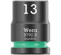 Wera 8790 B Impaktor 05005504001 6 pans extérieurs Douille 13 mm 1 pièce 3/8\