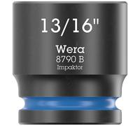 Wera 8790 B Impaktor 05005523001 6 pans extérieurs Douille 13/16\ 1 pièce 3/8\