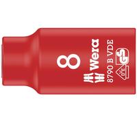 Wera 8790 B VDE 05004952001 6 pans extérieurs Douille VDE 8 mm 3/8\ (10 mm)