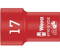 Wera 8790 B VDE 05004961001 6 pans extérieurs Douille VDE 17 mm 17 mm 3/8 (10 mm)
