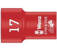 Wera 8790 B VDE 05004961001 6 pans extérieurs Douille VDE 17 mm 3/8\ (10 mm)
