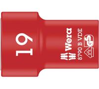 Wera 8790 B VDE 05004963001 6 pans extérieurs Douille 19 mm 3/8 (10 mm)
