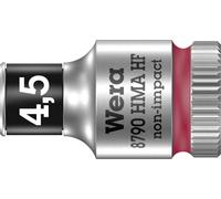 Wera 8790 HMA HF Douille Zyklop à emmanchement 1/4" (HF = avec fonction de retenue), 4.5 x 23 mm Quantité:1