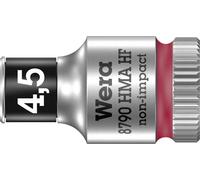 Wera 8790 HMA 05003718001 6 pans extérieurs Douille fonction de retenue 4.5 mm 4.5 mm 1/4 (6.3 mm)