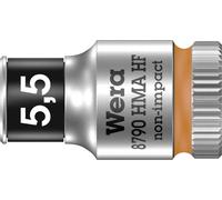 Wera 8790 HMA 05003720001 6 pans extérieurs Douille 5.5 mm 1/4\ (6.3 mm)