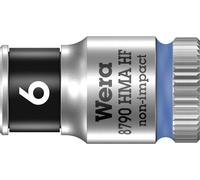 Wera 8790 HMA 05003721001 6 pans extérieurs Douille fonction de retenue 6 mm 6 mm 1/4 (6.3 mm)