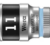 Wera 8790 HMA HF Douille Zyklop à emmanchement 1/4" (HF = avec fonction de retenue), 11 x 23 mm Quantité:1