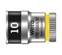 Wera 8790 HMA HF Douille Zyklop à emmanchement 1/4" (HF = avec fonction de retenue), 10 x 23 mm Quantité:1