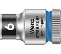 Wera 8790 HMB HF 05003740001 6 pans extérieurs Douille 6 mm 3/8\ (10 mm)