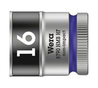 Wera 8790 HMB HF Douille Zyklop à emmanchement 3/8" (HF = avec fonction de retenue), 16 x 29 mm Quantité:1