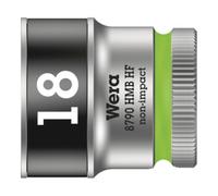 Wera 8790 HMB HF Douille Zyklop à emmanchement 3/8" (HF = avec fonction de retenue), 18 x 29 mm Quantité:1