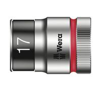 Wera 8790 HMC HF Douille Zyklop à emmanchement 1/2" (HF = avec fonction de retenue), 17 x 37 mm Quantité:1