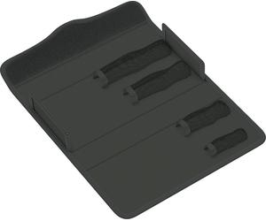 Wera 9466 Boîte à outils Textile 6004 Joker VDE 4, cuir, 250 x 110 x 40 mm