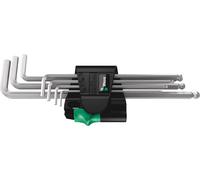 Wera 950/7 Jeu de clés mâles coudées 1.5 mm, 2 mm, 2.5 mm, 3 mm, 4 mm, 5 mm, 6 mm 7 pièces