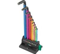 Wera 950/9 Hex-Plus Multicolore 3 clés à molette, Tournevis