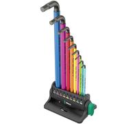Wera 950/9 Hex-Plus Multicolore 3 clés à molette, Tournevis