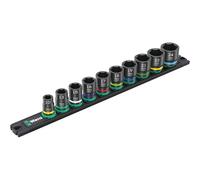 Wera 9607 Ensemble de douilles à choc Multicolore