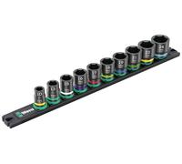 Wera 9607 Nuss-Magnetleiste B Impaktor 1 Jeu de clés à douille métrique 3/8\ 11 pièces 05005451001