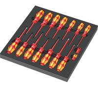 Wera 9711 Schaumstoffeinlage VDE Schraubendreher Set 1