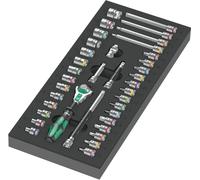 Wera 9720 Schaumstoffeinlage 8000 A Zyklop Knarre 1/4" Set 1