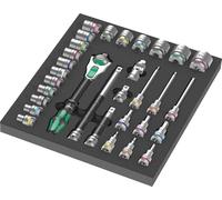Wera 9722 Schaumstoffeinlage 8000 C Zyklop 1/2" Knarre Set 1