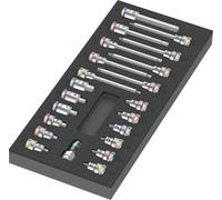 Wera 9723 Schaumstoffeinlage Zyklop B 3/8" Bitnuss Set 1