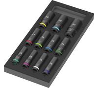 Wera 9725 Jeu de clés à douille 1/2\ 11 pièces 05150115001