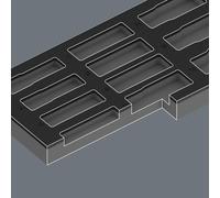 Wera 9725 Schaumstoffeinlage Zyklop C 1/2" Imp Deep Set 1