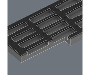 Wera 9725 Schaumstoffeinlage Zyklop C 1/2" Imp Deep Set 1