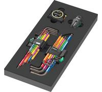 Wera 9740 Schaumstoffeinlage Winkelschlüssel Set 1