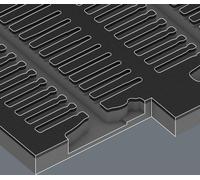 Wera 9751 Schaumstoffeinlage Kraftform Kompakt VDE Set 1
